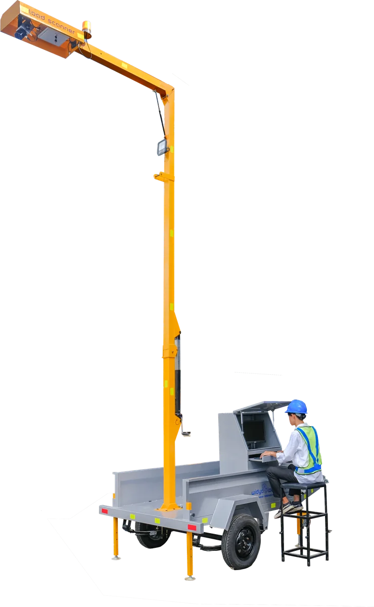Unit VOLSCAN portable lengkap dengan operator di lapangan
